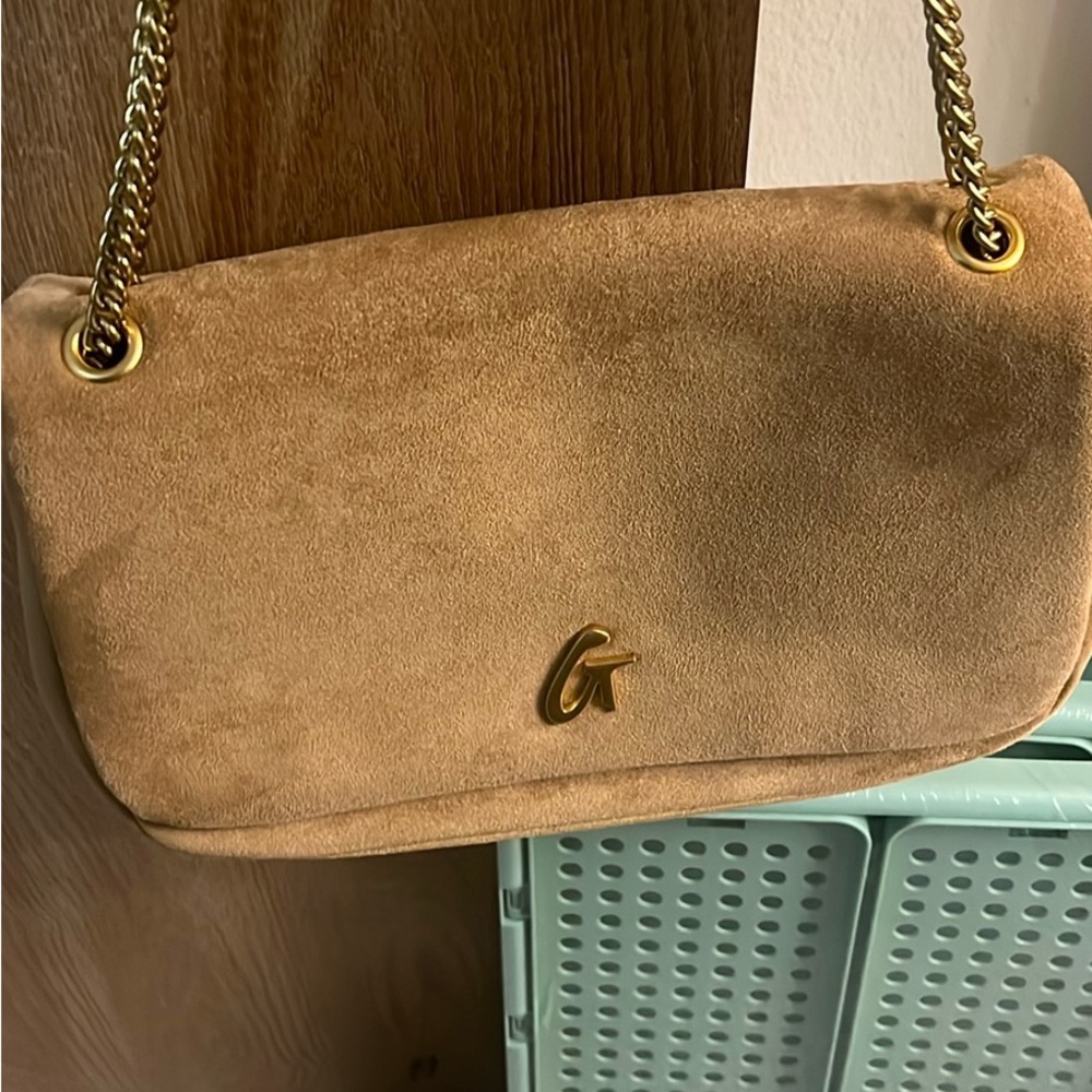 Glamaholic Suede medium Flap Bag